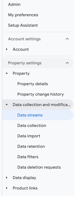 Data Settings and More
