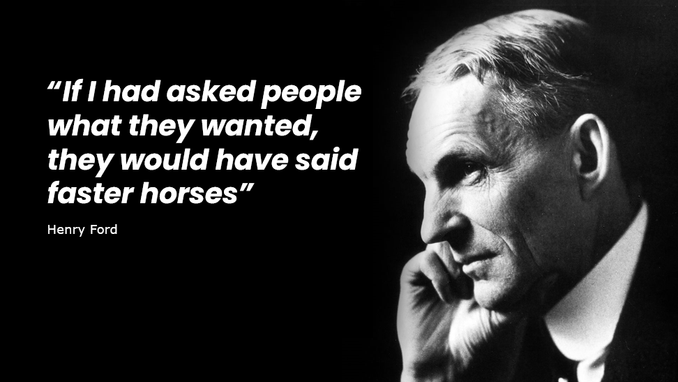 Henry Ford Quote - Faster Horses