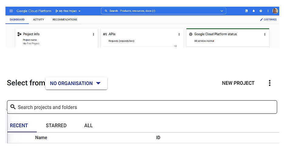 Set up your GCP project