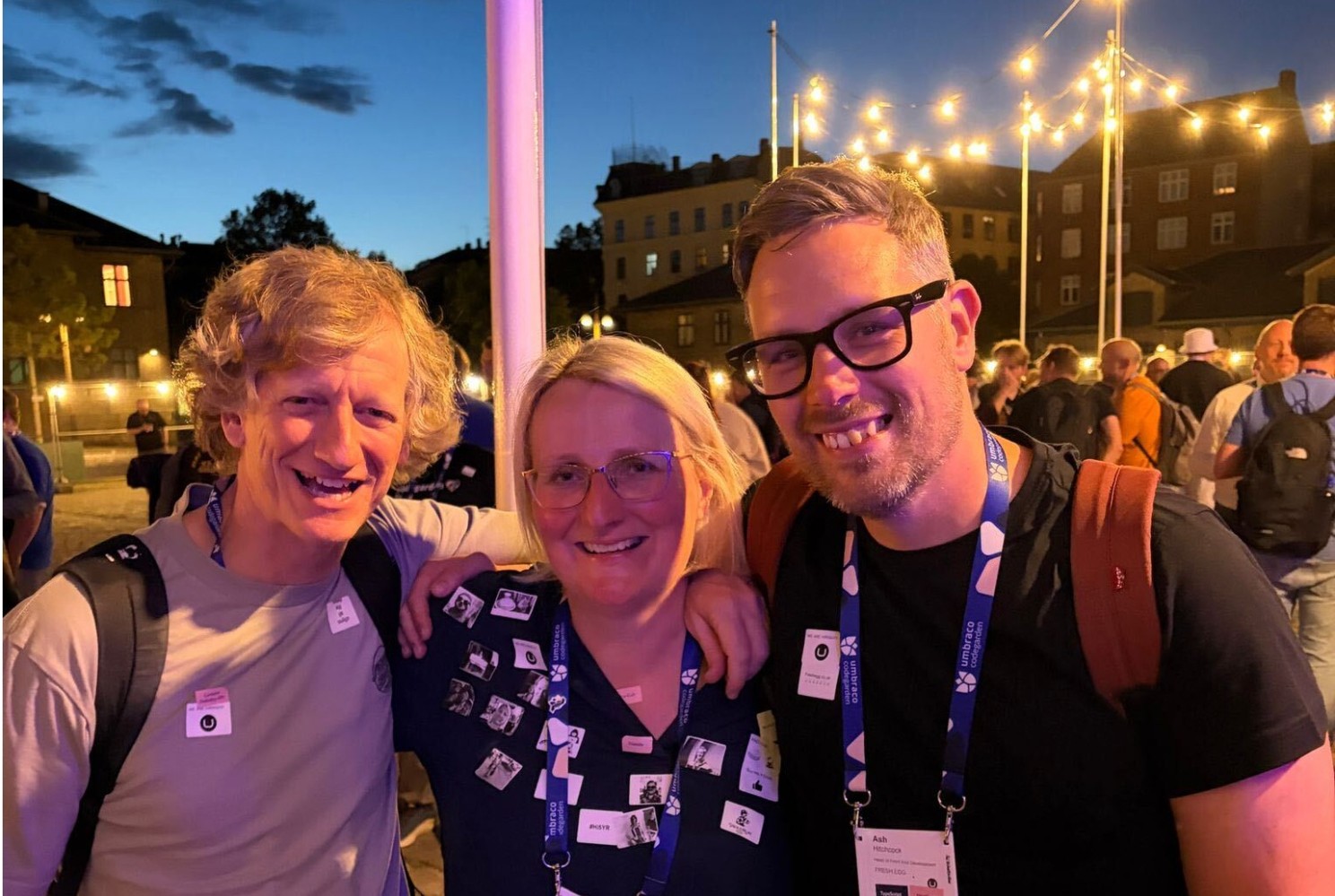 Rich, Jo and Ash at Umbrco Codegarden 2026
