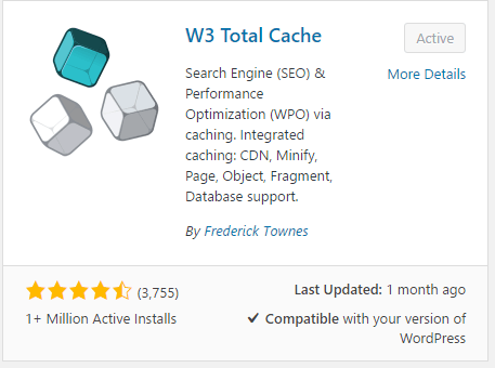 w3-total-cache-installation